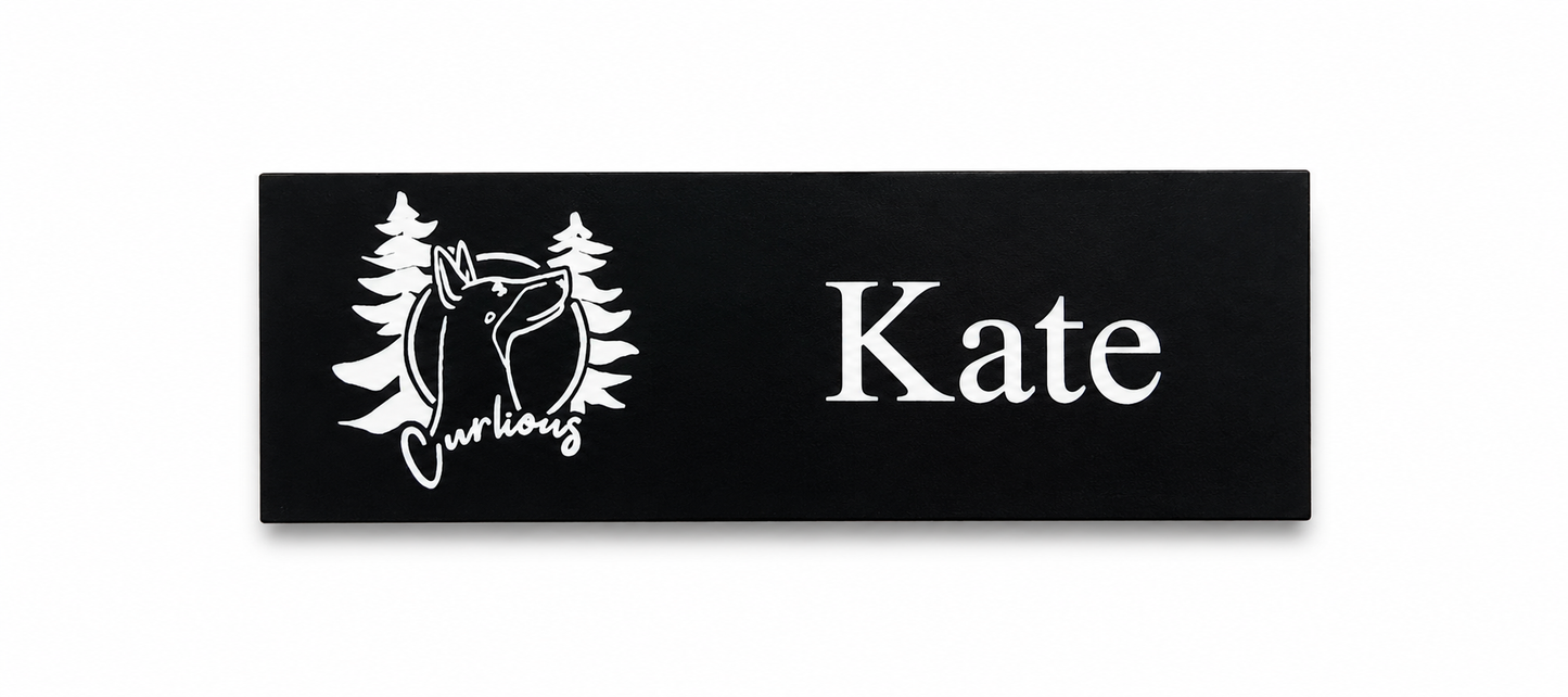 Plastic Engraved Name Tags