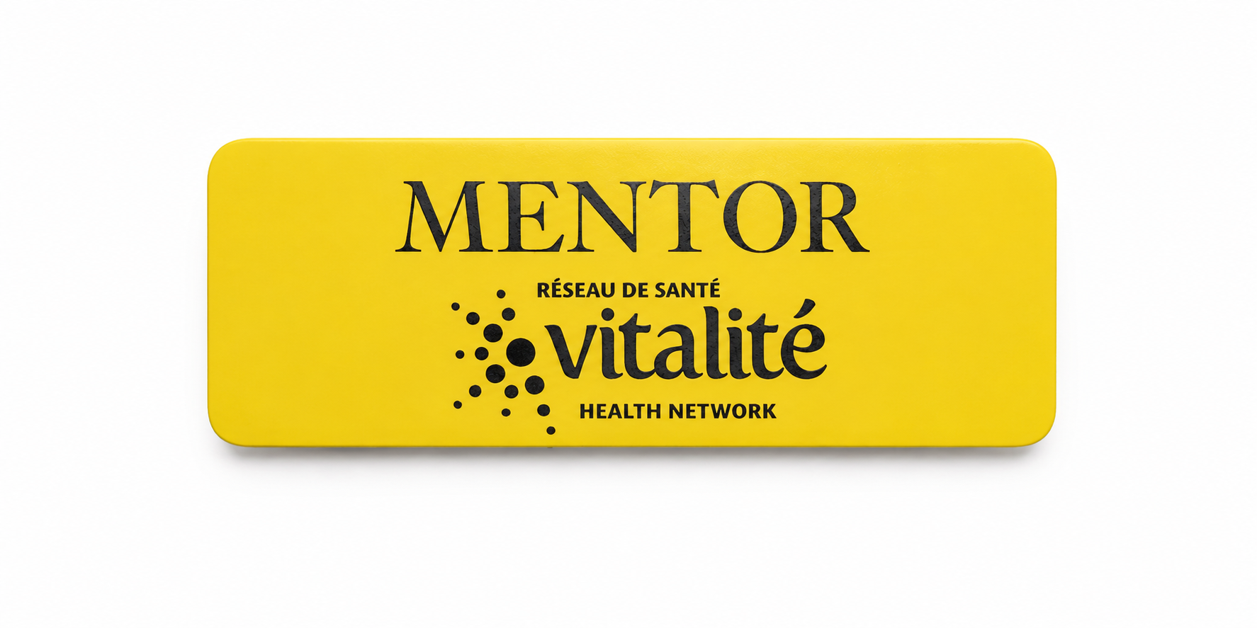 Plastic Engraved Name Tags