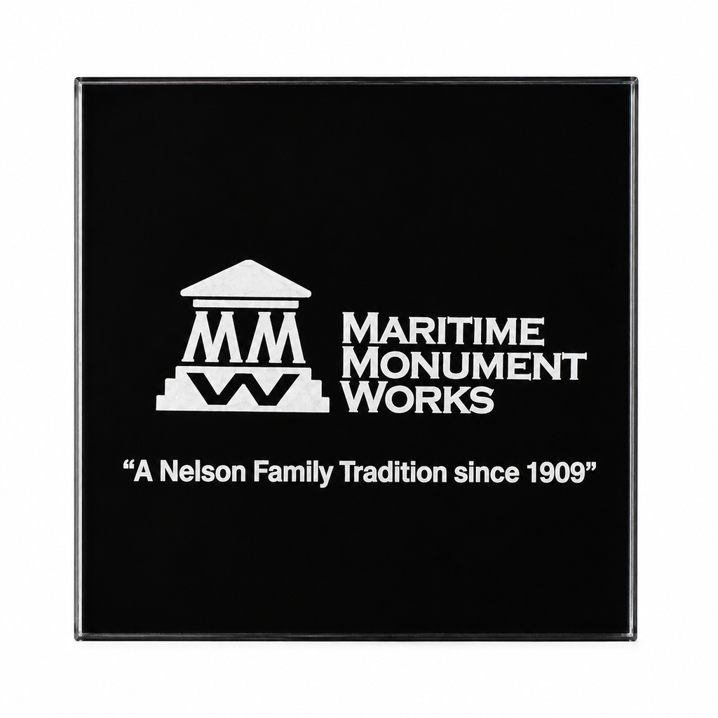 4 pack of Glass Engraved Coasters
